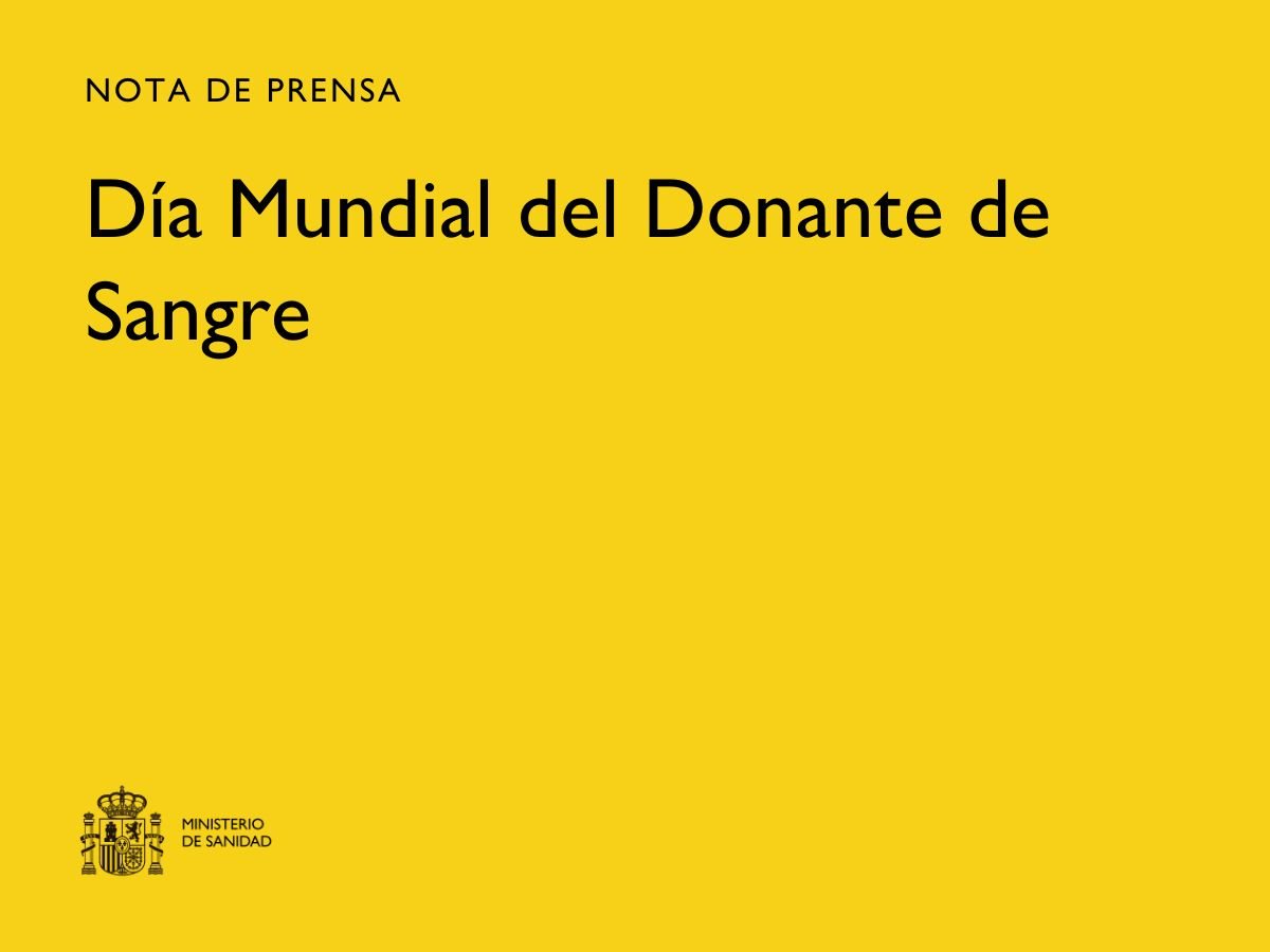 España registró más de un millón de donantes de sangre y plasma durante 2025