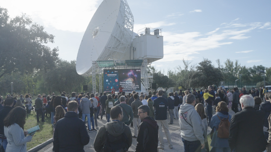 El Centro Europeo de Astronomía Espacial de la ESA recibe a más de 1.800 personas en su jornada de puertas abiertas